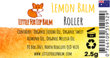 Load image into Gallery viewer, 2.5g Lemon Balm Oil Roller