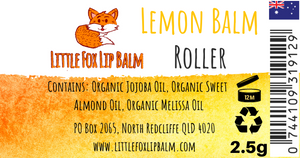 2.5g Lemon Balm Oil Roller